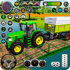 大きなトラクター ゲーム - 農業 3D アイコン