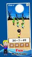 Math Zombie: Cool Math Games-poster