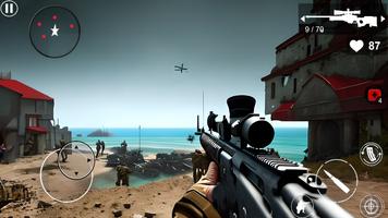 D-Day Army World War 2 Offline imagem de tela 1