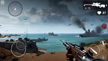 D-Day Army World War 2 Offline imagem de tela 3