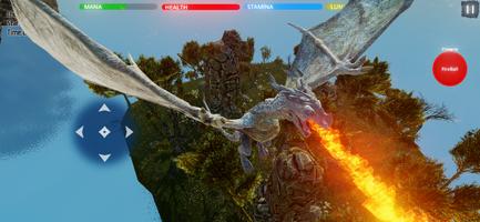 Fantasy Dragon Flight p2-Spiel Screenshot 1