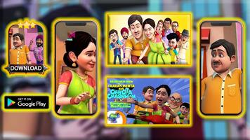 Bhide Car Race: TMKOC Game โปสเตอร์