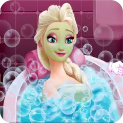 Descargar APK de Elsas Beauty Bath - Dress up games for girls