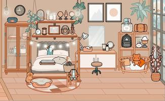 برنامه‌نما TOCA house room idea wallpaper عکس از صفحه