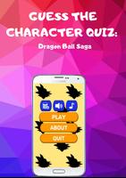Guess The Character Quiz: Dragon Ball Saga Affiche