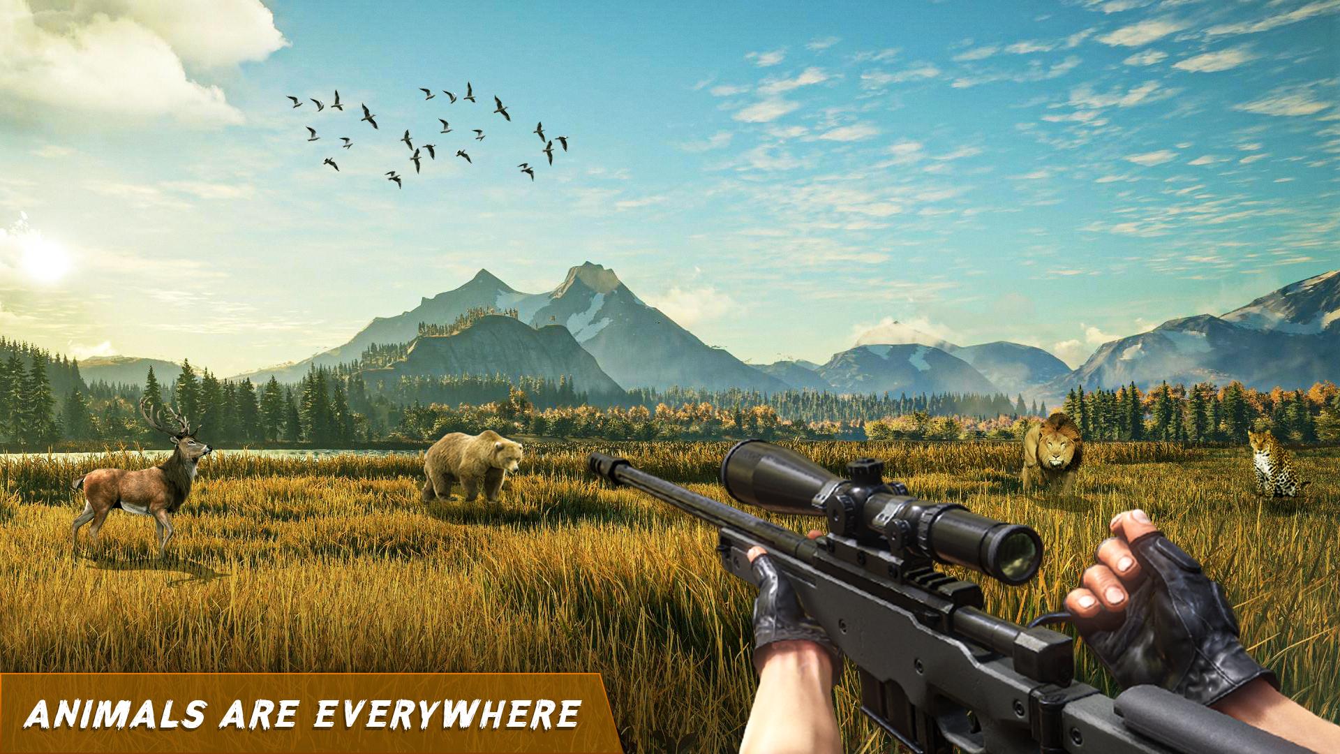 Скачать Снайперская охота на оленей APK для Android