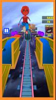 Человек-паук Kid Runner Game скриншот 2