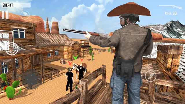 Screenshot 5 for West Gunslinger: Shooting Game
