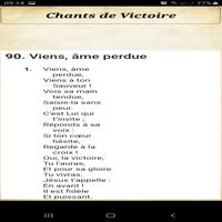 Chants de Victoire Affiche