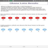 Ghana Lotto Results screenshot 3