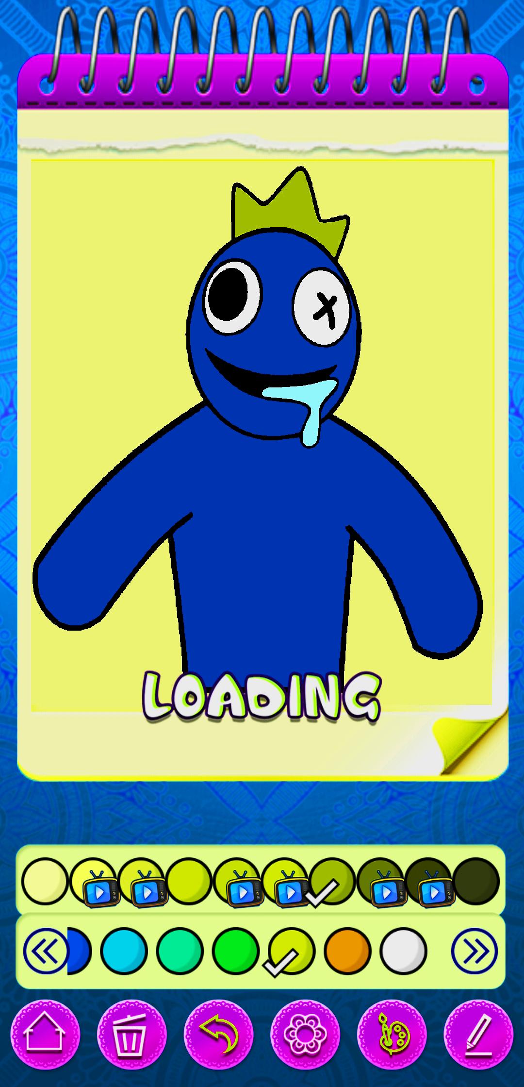 rainbow friends, coloring book APK per Android Download