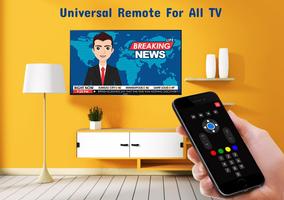 TV Remote - Universal Remote Control Affiche