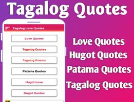 Tagalog Love Quotes : Filipino poster