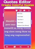 Tagalog Love Quotes : Filipino screenshot 2