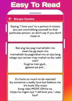 Tagalog Love Quotes : Filipino screenshot 3