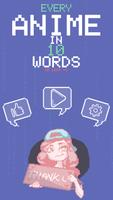 Anime In 10 Words الملصق