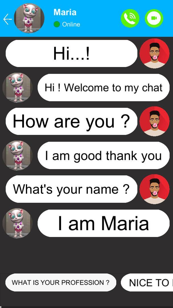 Talking maria