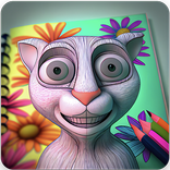 Talking Juan Coloring Book