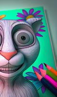 Talking Juan Coloring Book ポスター