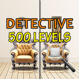 Encontre a diferença - Detetive 500 níveis ícone