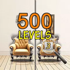 Finde die Unterschiede in 500 Levels APK Herunterladen