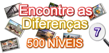 Descubra diferença 500 níveis