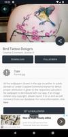 Bird Tattoo Designs Screenshot 2