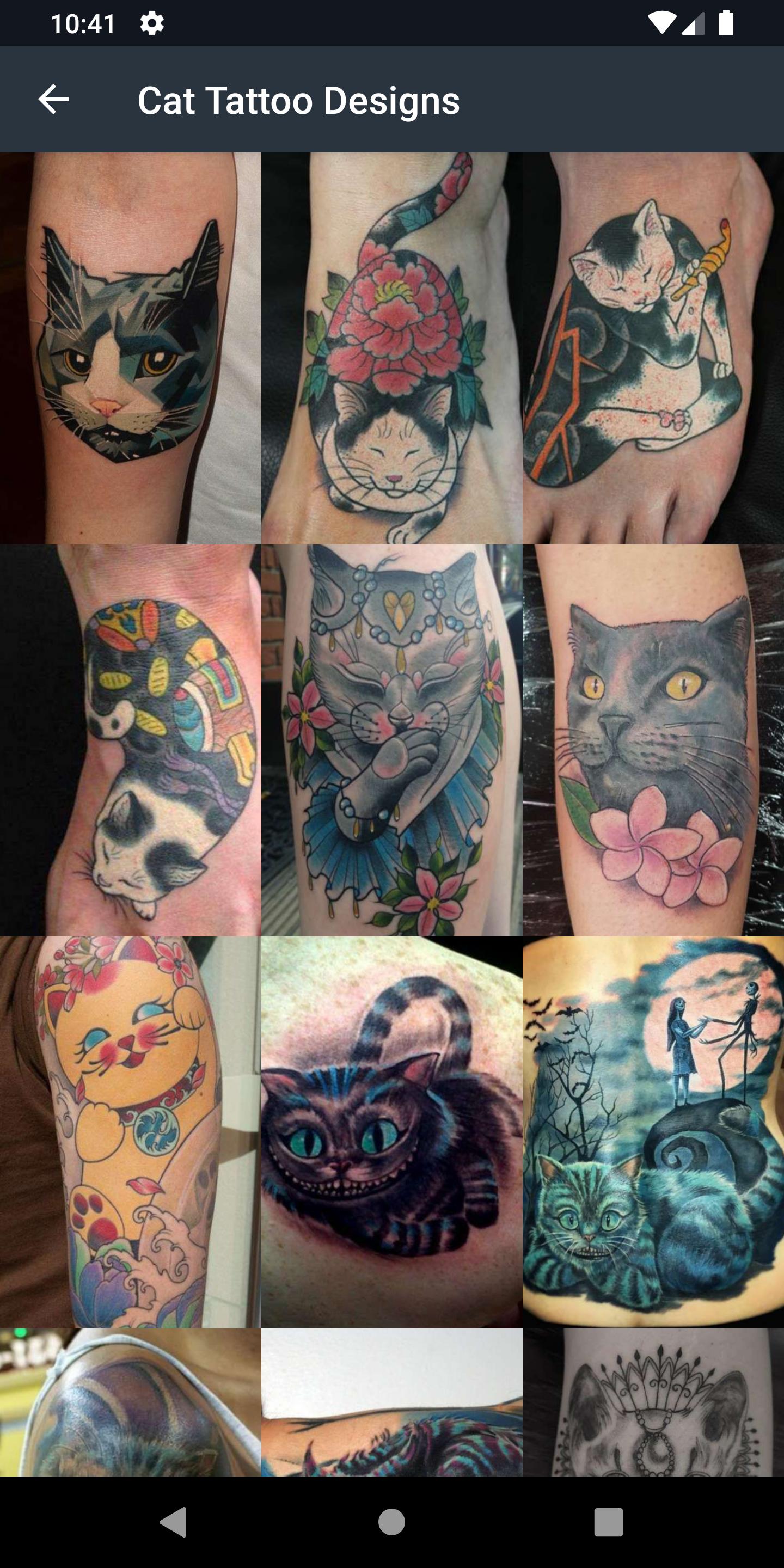 Cat Tattoo Designs APK pour Android Télécharger Cat Tattoo Designs APK pour Android Télécharger