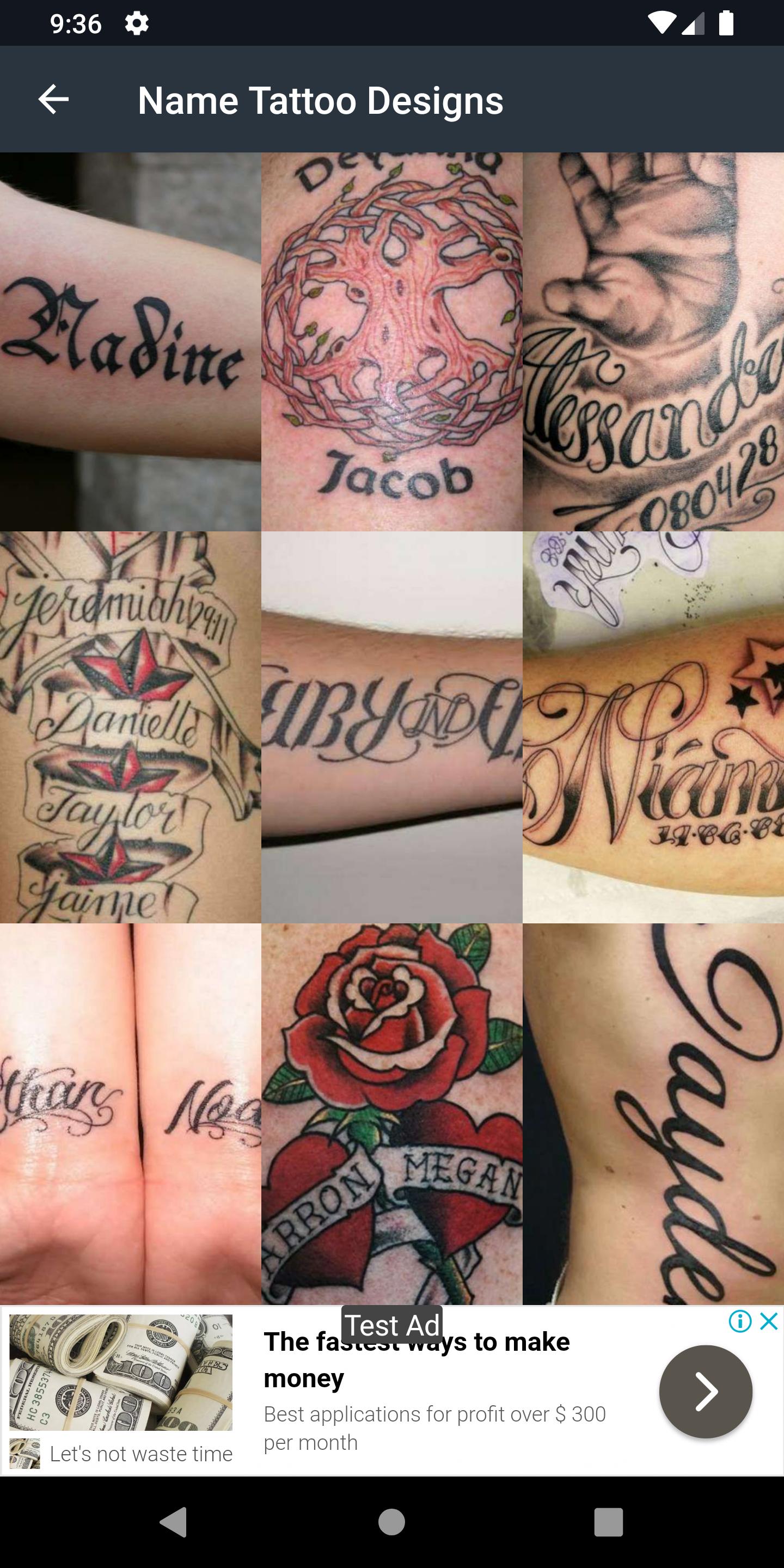 Name Tattoo Designs For Android Apk Download