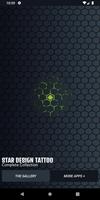 Star Design Tattoo الملصق