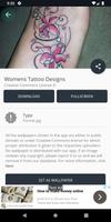 Womens Tattoo Designs スクリーンショット 2
