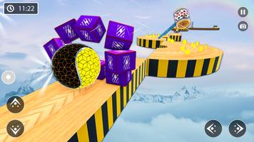 Sky Going Rolling Balls Game اسکرین شاٹ 2