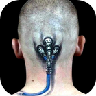 Conception de tatouage 3D icône