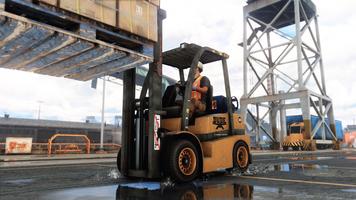 Forklift Simulator ảnh chụp màn hình 1