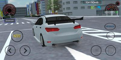 Corolla Simulation Game Car poster