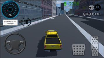 Revo Hilux Taxi City Simulator capture d'écran 3