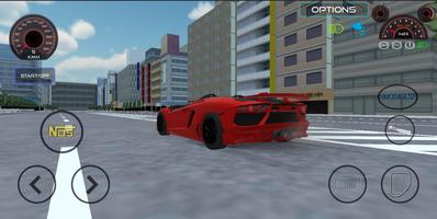 Lamborghini Simulator Car Game poster
