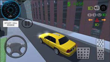 New York Taxi Drive Game اسکرین شاٹ 1