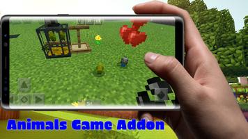 Animal Games Addon for MCPE ảnh chụp màn hình 1