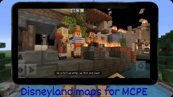 Addon Disneyland Maps for MCPE capture d'écran 2