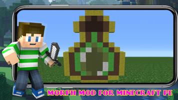 Morph Mod for Minecraft PE الملصق