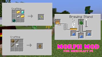 Morph Mod for Minecraft PE تصوير الشاشة 1