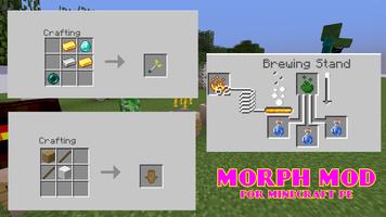 Morph Mod for Minecraft PE capture d'écran 1