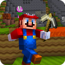 Super mario in Minecraft APK