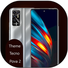 Tecno Pova 2 Theme & Launcher icône