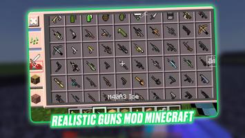 Realistic Guns Mod Minecraft Affiche