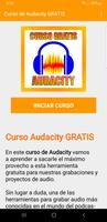 Curso Audacity FREE 🎧 ポスター