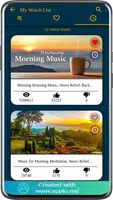 4 Schermata Relaxing Melodies App