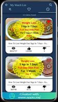 7 Day Diet Plan poster