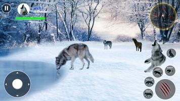 Wild Wolf - Animal Simulator capture d'écran 1
